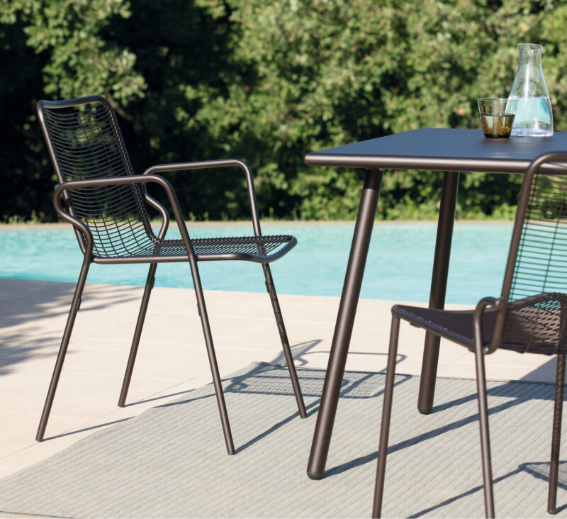 Vermobil metal stackable chair ROMA RM100